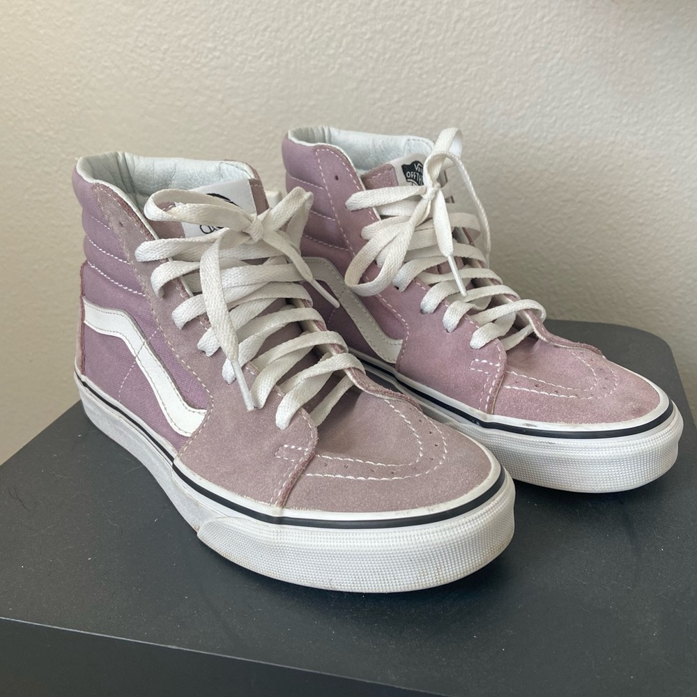 Mauve/Dusty Purple SK8-HI High Top Vans